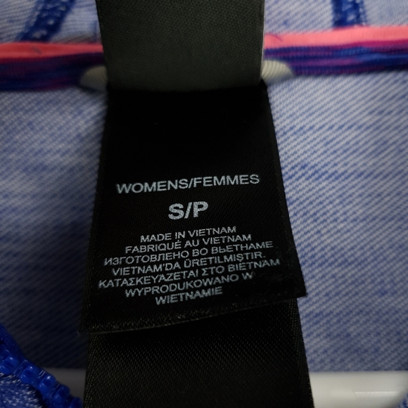 The North Face Kirata Full Zip Hoodie Jacket Blue Thumbholes Women's Small - Picture 9 of 10